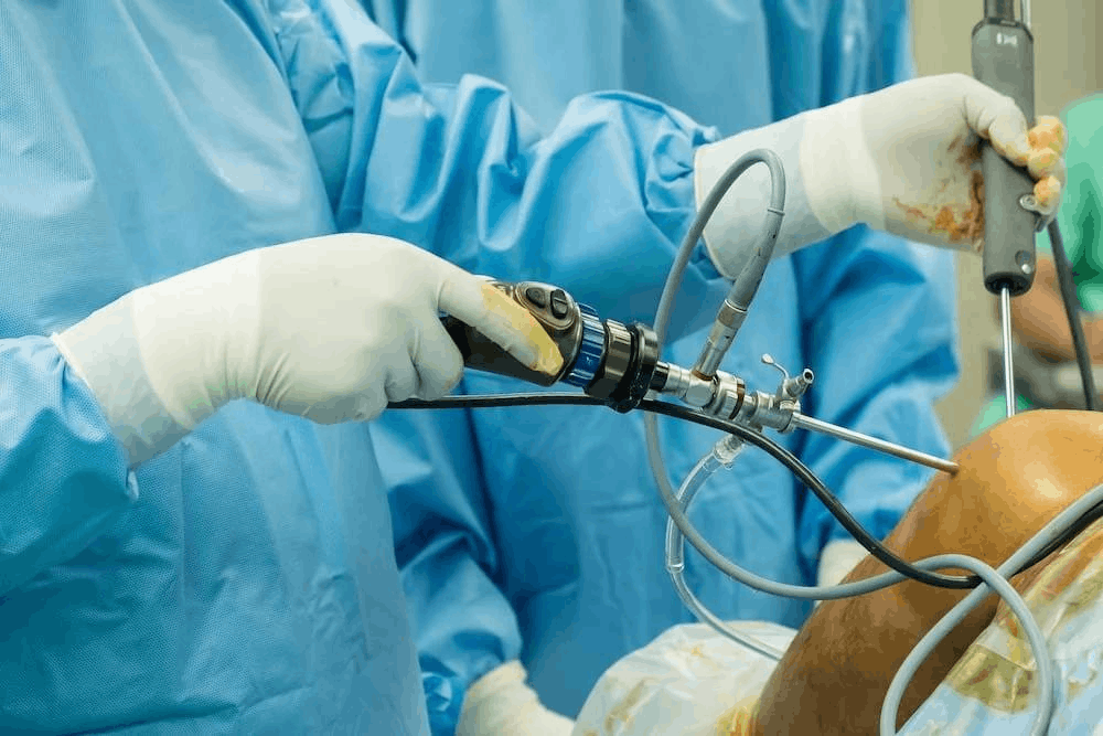 Arthroscopic minimally invasive joint surgery
